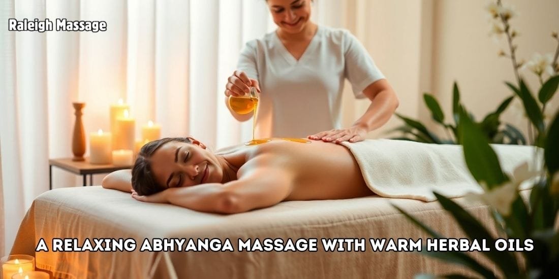 A Relaxing Abhyanga Massage with Warm Herbal Oils