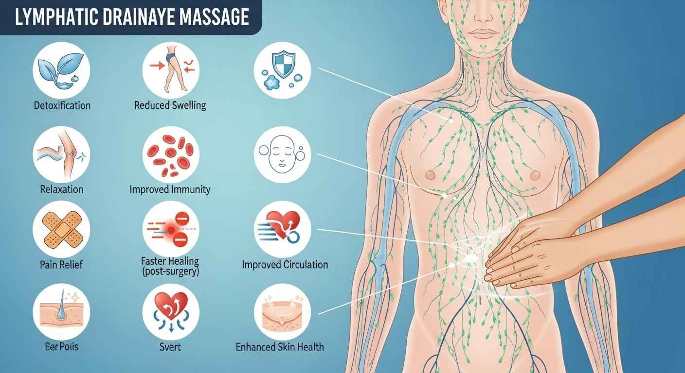 Benefits of Lymphatic Drainage Massage