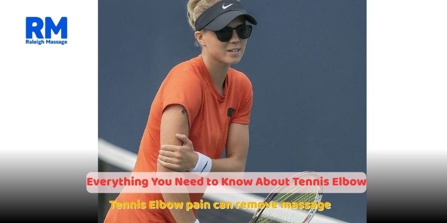 massage can remove tennis elbow pain