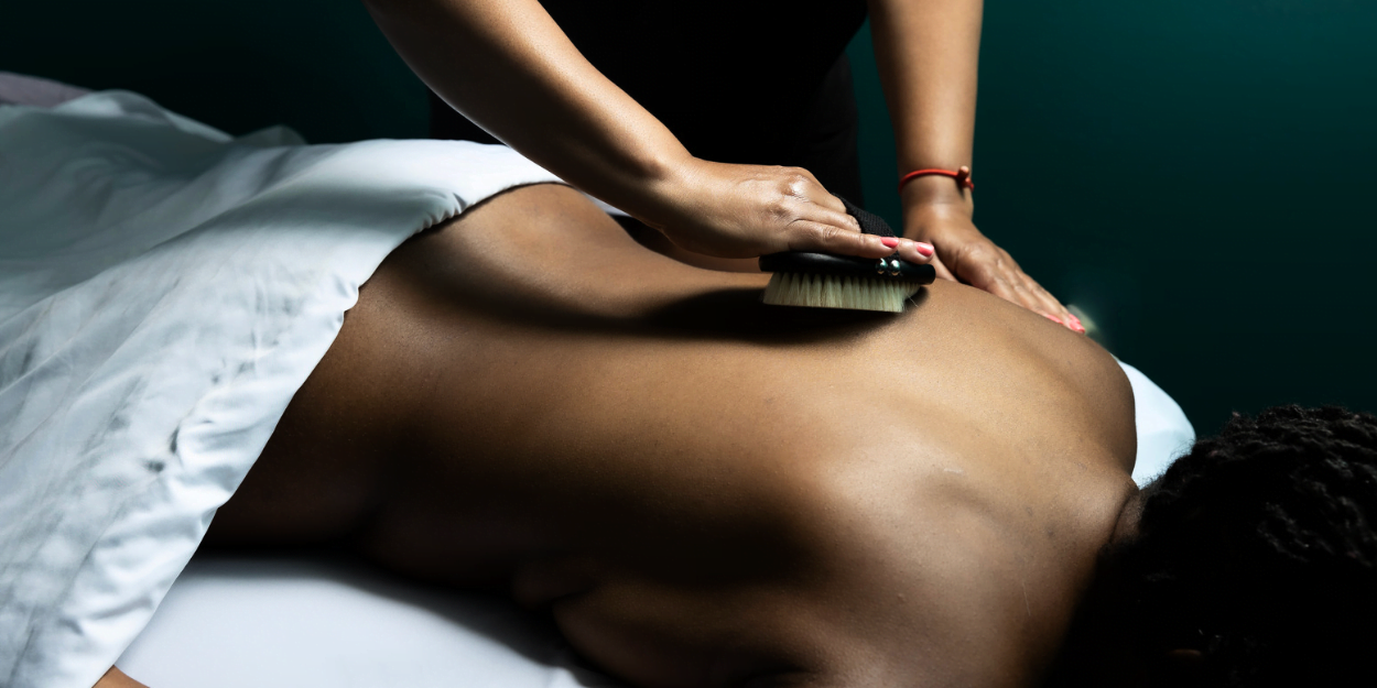 Skin Brushing Massage