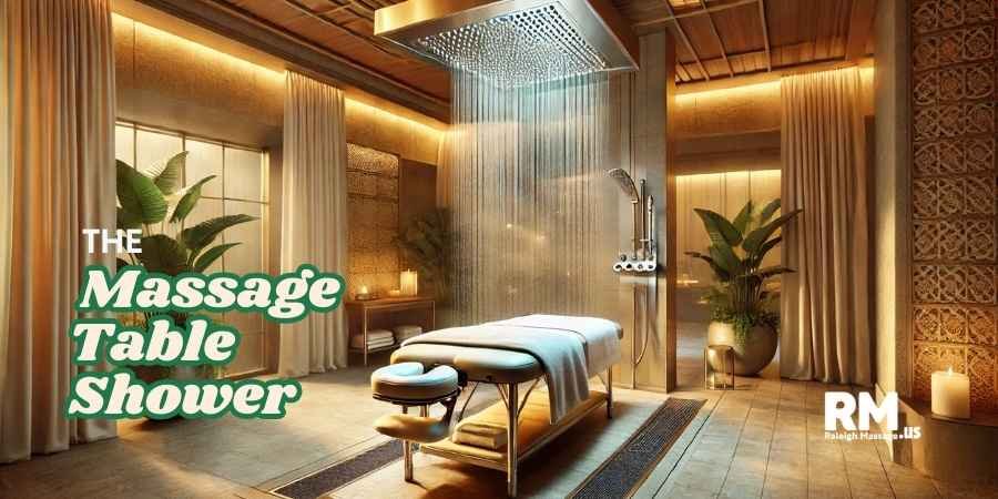 What Is a Massage Table Shower?