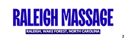 Raleigh Massage