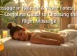 massage in Raleigh or Wake Forest, NC
