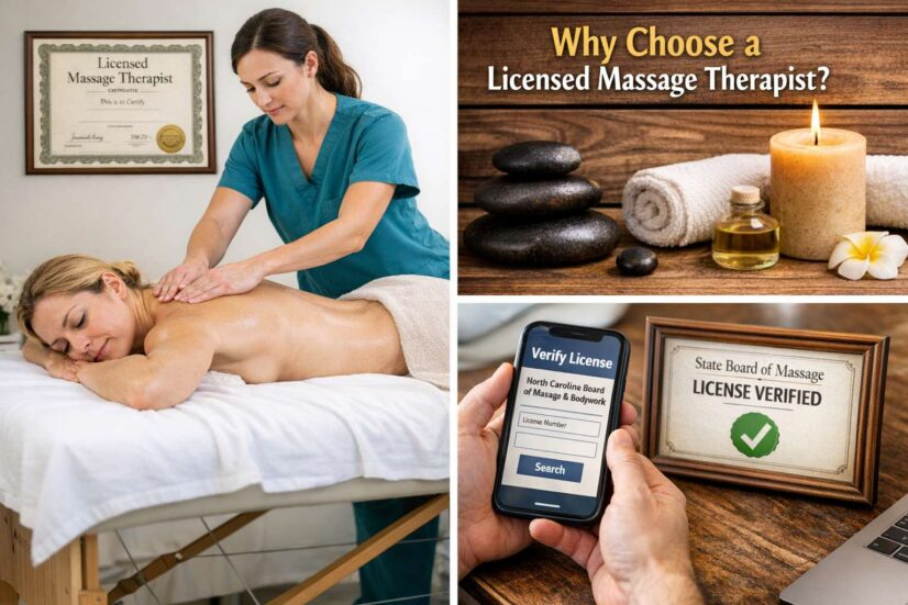 licensed massage therapist Raleigh NC