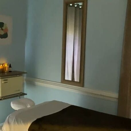 massage room in raleigh offices